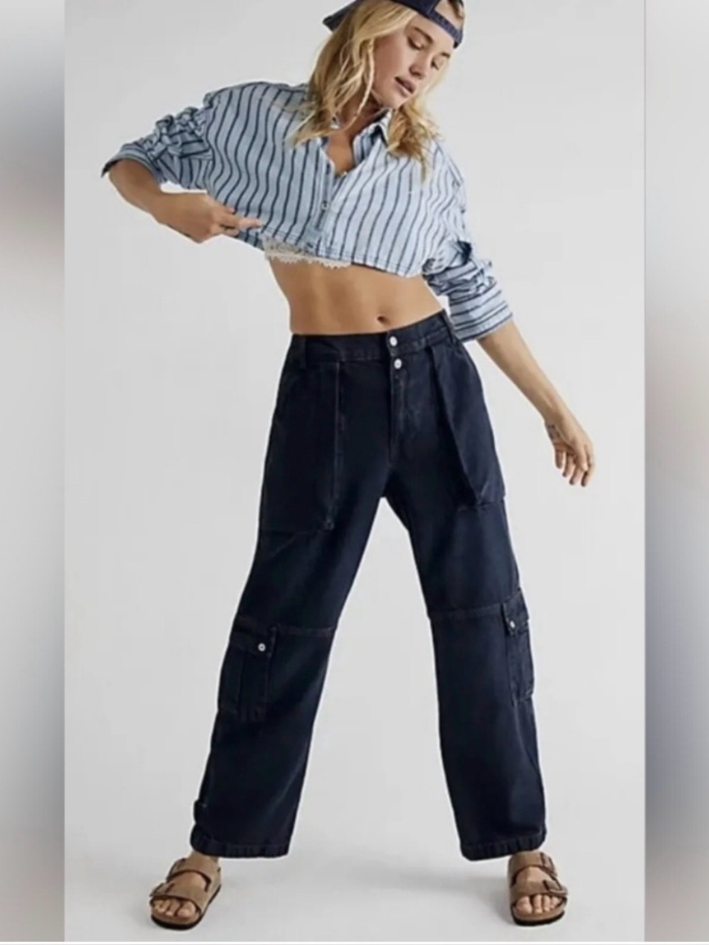 NWOT We the free Marx Slouchy Cargo Pants